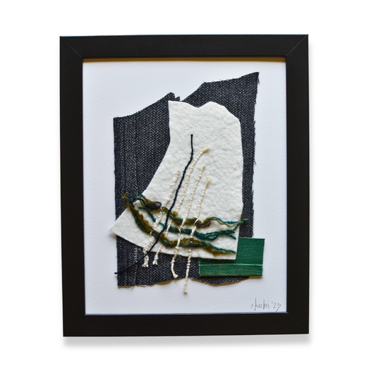 Untitled #3 | Vintage Fabric Collage