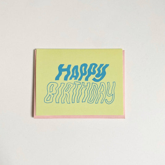 Happy Birthday Waves | Card