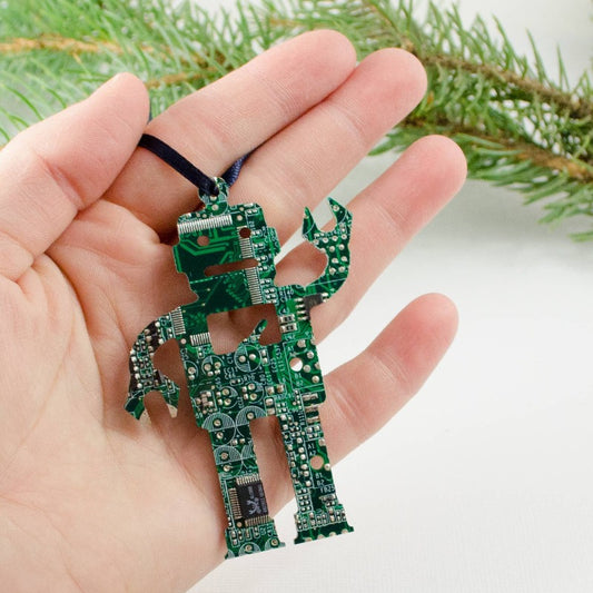 Circuit Board Ornaments - Robot Shape
