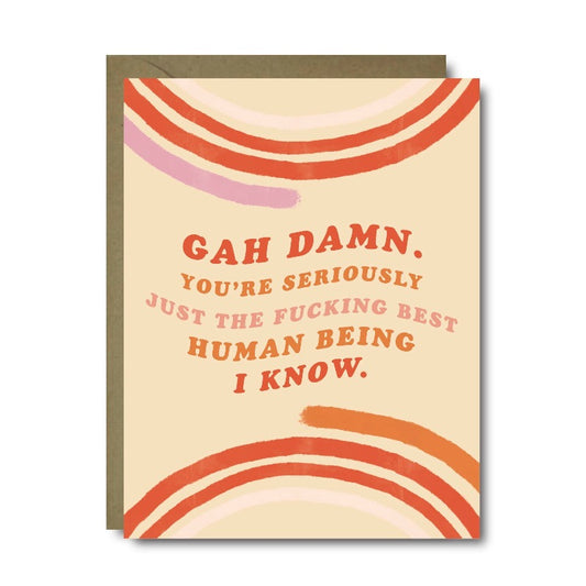 Best Human Being | Card