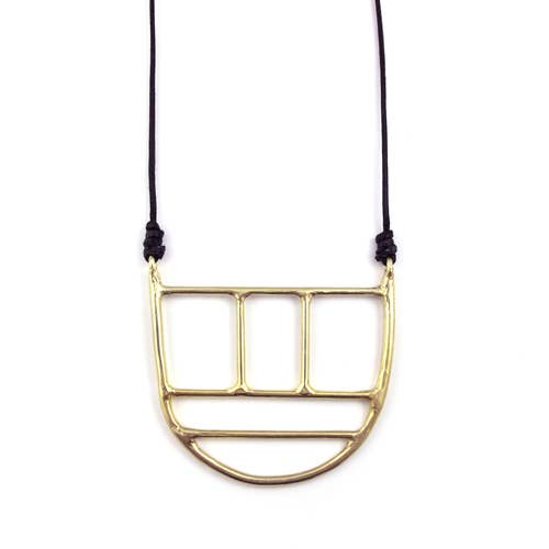 Oversized Linear Pendant