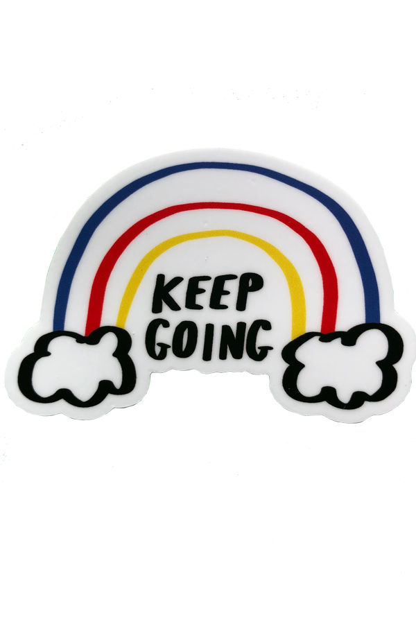 Keep Going | Vinyl Sticker