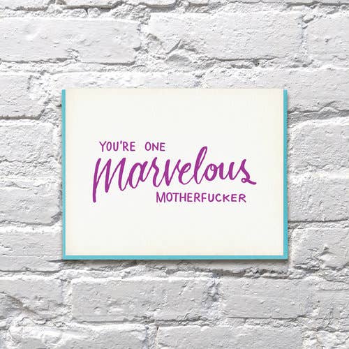 Marvelous Motherf*cker | Card