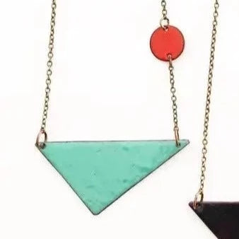 Turquoise Triangle | Necklace