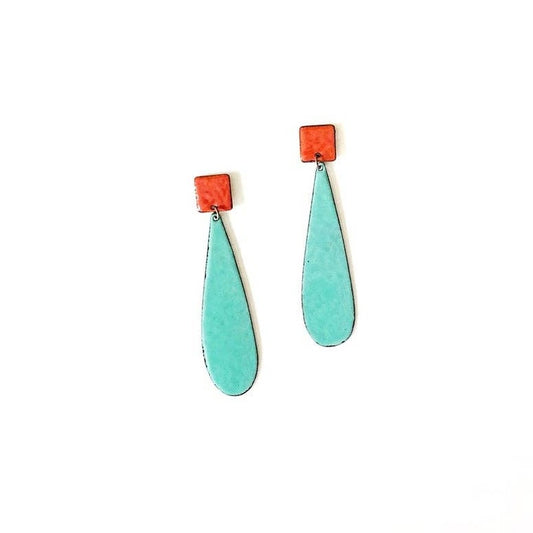 Turquoise Teardrops | Earrings