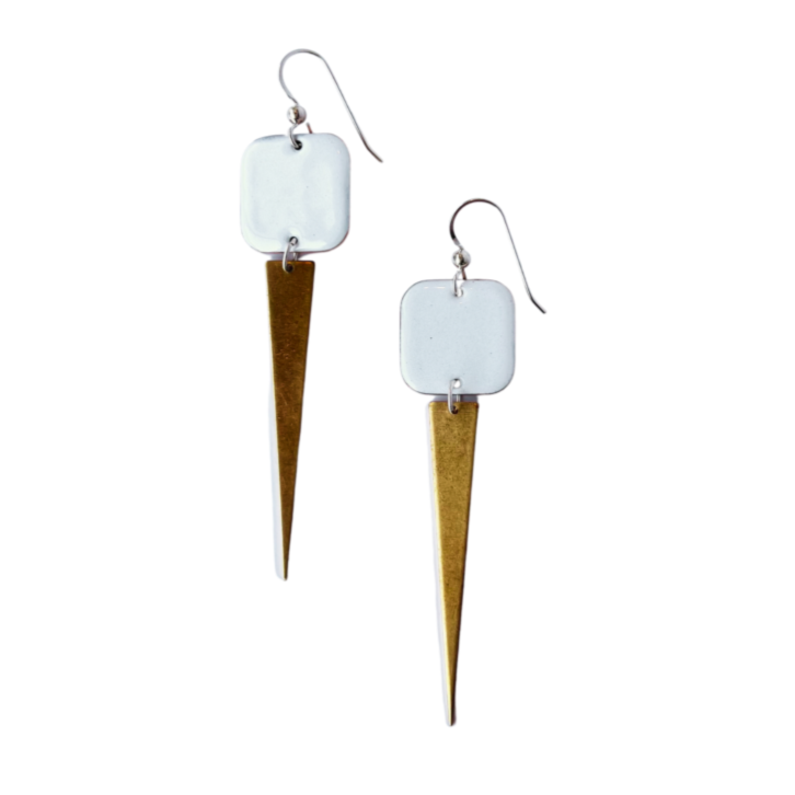 Enamel Daggers |  Earrings