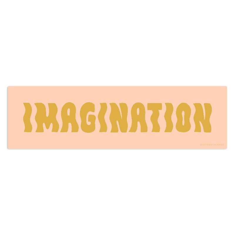 Imagination | Vinyl Sticker