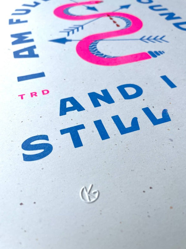 Still Here | Risograph Print