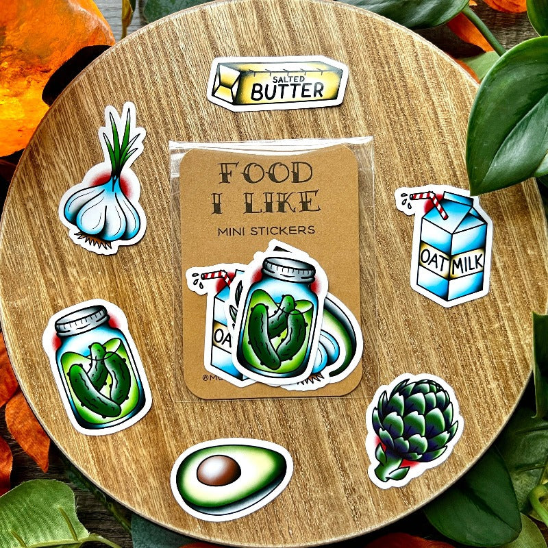 Food I Like | Set of 6 Stickers