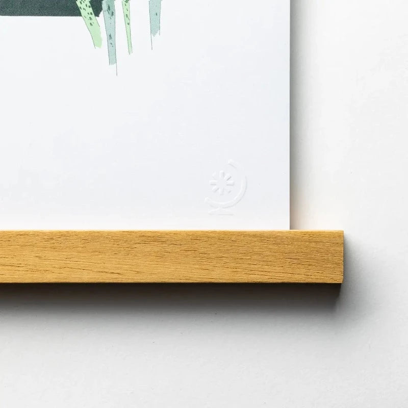 Teak Magnetic Frame | Three Available Sizes