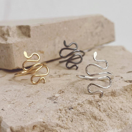 Serpent | Medium Adjustable Ring