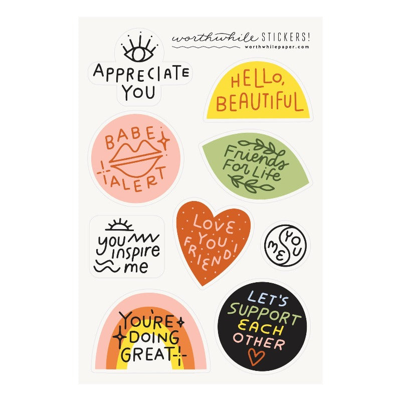 Friendship | Sticker Sheets