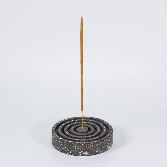 Charcoal Terrazzo | Incense Holder