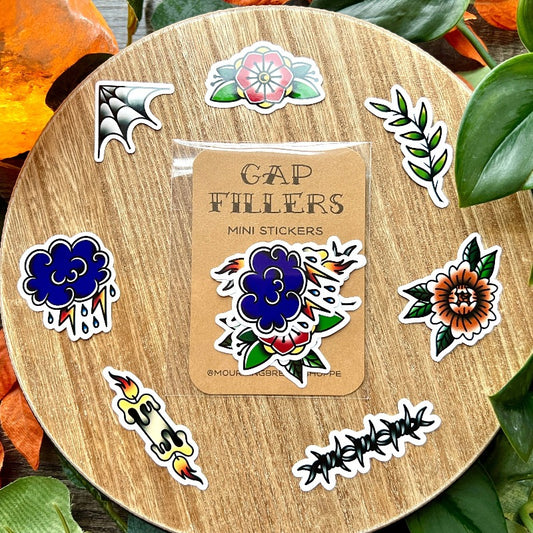 Gap Fillers | Set of 7 Stickers