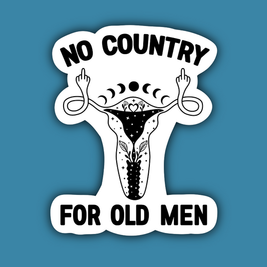 No Country For Old Men | Vinyl Sticker