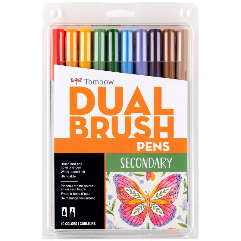 Secondary Dual Brush Pen | 10pc Set