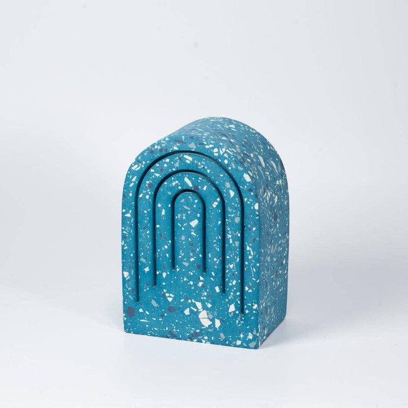 Blue Terrazzo | Bookend