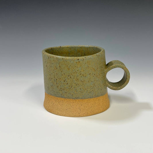 Ceramic Coffee Cup | Agate Green