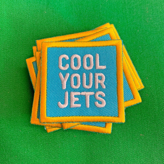 Cool Your Jets | Iron On Patch