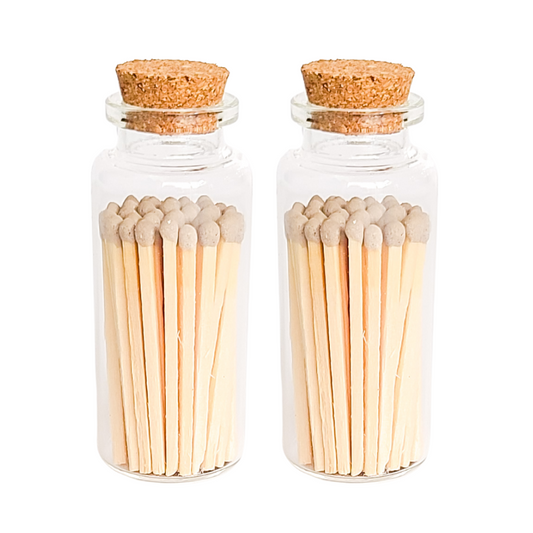 Grey Matches in Vial