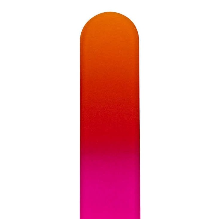 Orange & Magenta | Glass Nail File
