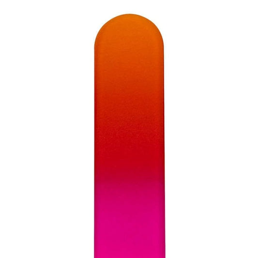 Orange & Magenta | Glass Nail File