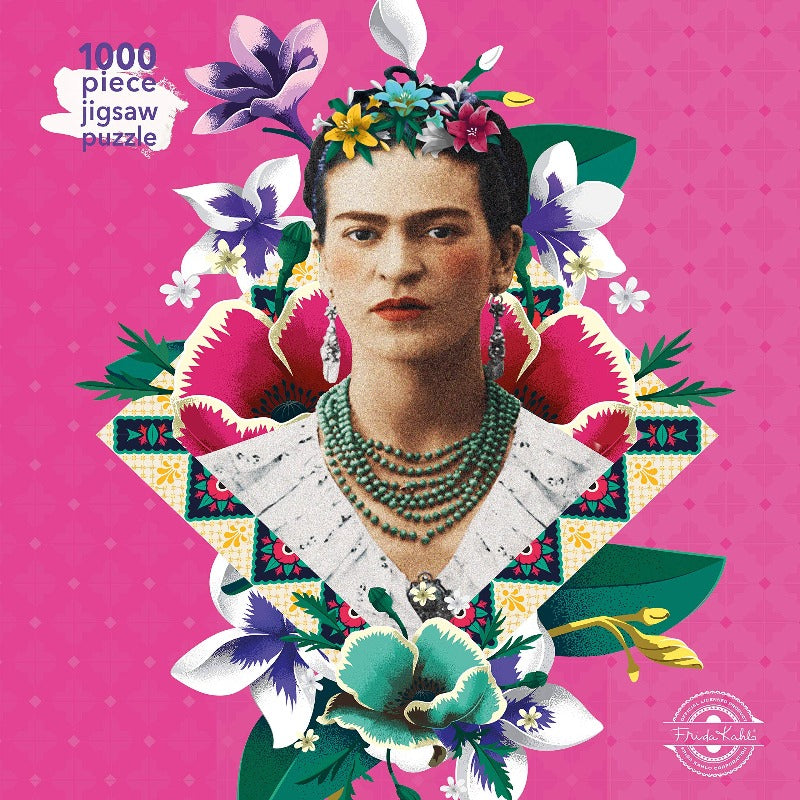 Frida Kahlo Pink | 1000 Piece Puzzle