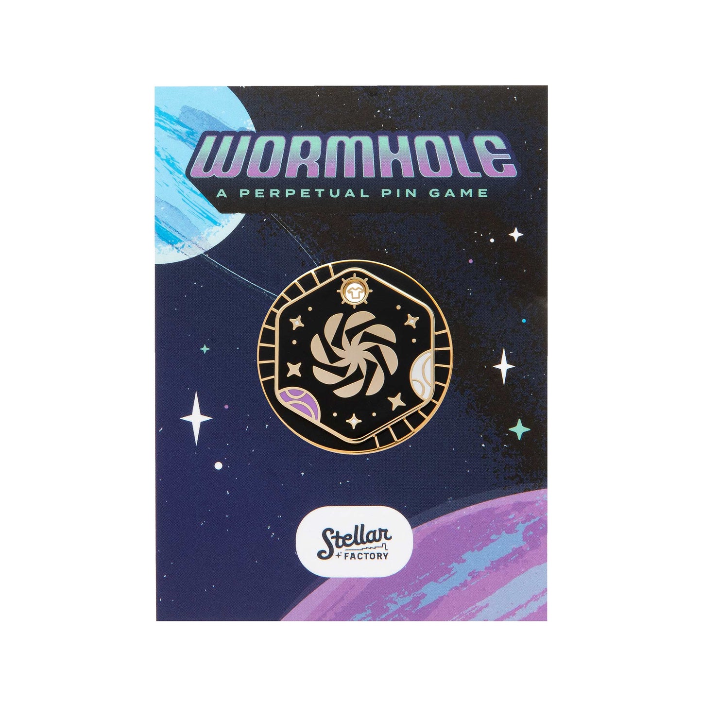 Wormhole: A Perpetual Pin Game